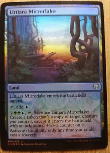 Littjara Mirrorlake - Foil - Kaldheim - NM - EN - 264 - Picture 1 of 1