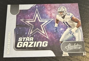 2022 Panini Absolute Micah Parsons Star Gazing - Picture 1 of 2