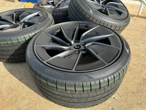 4x OEM 2024 Tesla Model 3 Performance 20" Warp Wheels and Tires Set SENSORS - Picture 1 of 8