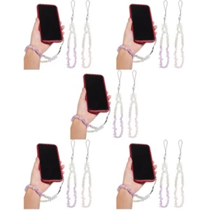 5 Pack Handy Kette Anti-verlorene Telefonketten Schmuck Handyanhänger - Zdjęcie 1 z 12