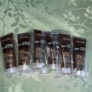 Lot of 6 John Frieda Brilliant Brunette Colour Protecting Shampoo 1.5 oz Travel - Picture 1 of 1