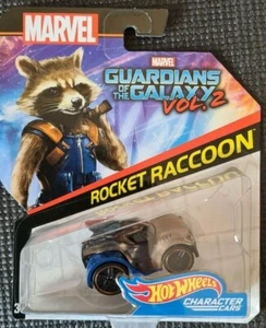 HOTWHEELS Character Car Diecast - GUARDIANS of GALAXY 2 - Rocket Raccoon - Imagen 1 de 2