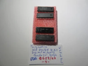 SIGNETICS NE5018N, DIGITAL to ANALOG CONVERTER 8-BIT, USED - Picture 1 of 1