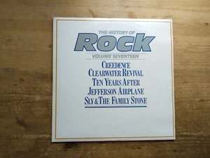 The History of Rock Volume 17 Creedence Jefferson EX x 2 Vinyl LP Record HRL017 - Picture 1 of 5