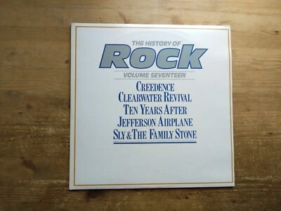The History of Rock Volume 17 Creedence Jefferson EX x 2 Vinyl LP Record HRL017 - Image 1 of 4