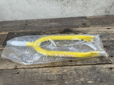 "Horquilla Tange TX1200 NOS BMX 20"" amarilla 1980 vintage Old School BMX"  Foto 1 de 4