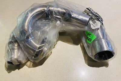 YOSHIMURA YZ250F 2019-2025, RS-4 TUBO MÉDIO INOXIDÁVEL, 23102-140-MJ, YG202 YT55 - Imagem 1 de 3