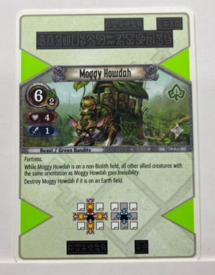 VTG PS3 Eye Judgment English Series 3 Blank Back Testing Promo 270 Moggy Howdah - Image 1 of 2