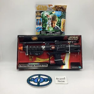 Fucile blaster droide da battaglia elettronico Star Wars 1998 vintage cosplay Hasbro - Foto 1 di 12