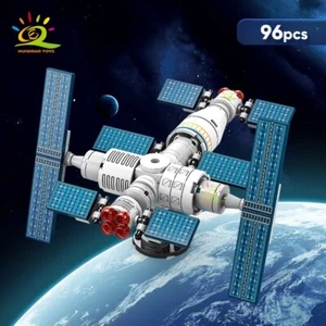 96 pcs Aerospace Space Station Mini Building Blocks Assemble - Picture 1 of 3