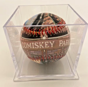 Chicago White Sox - Comiskey Park Baseball RARE - Picture 1 of 4