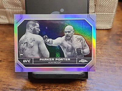 PARKER PORTER - 2024 Topps Chrome UFC Negative Refractor SP - Image 1 of 2