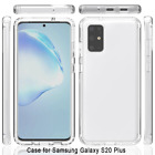 Pivoi Samsung Galaxy S20 Plus Transparent Case and Cover PC and Soft TPU Clear