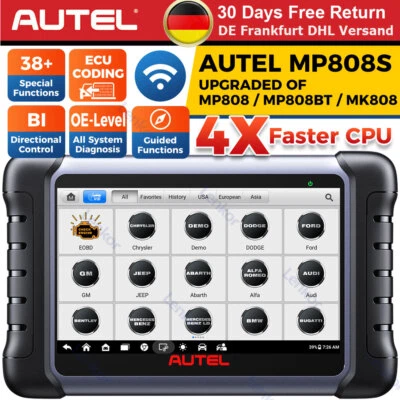 Autel MaxiPRO MP808S Professional Car OBD2 Diagnostic Tool ALL SYSTEM Coding TPMS - Image 1 of 4