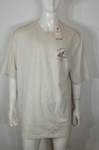 Izod Saltwater Men's T-shirt 2XLT Short Sleeve Oatmeal NWT