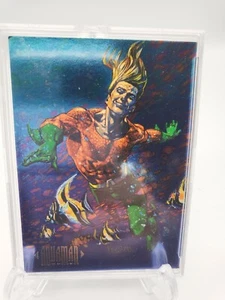 1994 SkyBox DC Master Series - Foil Chase Card Aquaman   #F2 - Picture 1 of 3