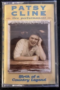 Patsy Cline “Birth of a Country Legend” (Cassette 1996) Live BRAND NEW SEALED - Picture 1 of 1