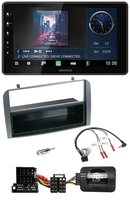 Kenwood Lenkrad Bluetooth USB DAB Autoradio für Alfa 147 GT anthrazit Ablage - Bild 1 von 4