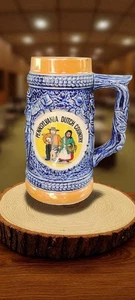 Taza de café vintage Pennsylvania Dutch Country Amish hombre mujer cerámica Stein - Imagen 1 de 4