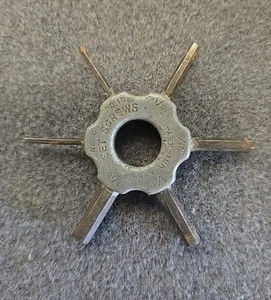 Vintage Eklind Sechskant Uni-Key 6-fach Innensechskant Schrauben Madenschrauben - Bild 1 von 2