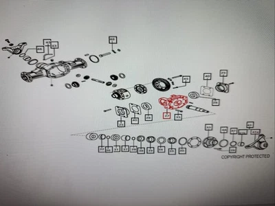 Mahindra 4540 4550 4025 4035 Front Axle 4wd Differential Housing E006505376D1 - Image 1 of 4