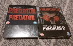 Predator + Predator 2 SteelBook Blu Ray Arnold Schwarzenegger NEW & SEALED - Picture 1 of 5