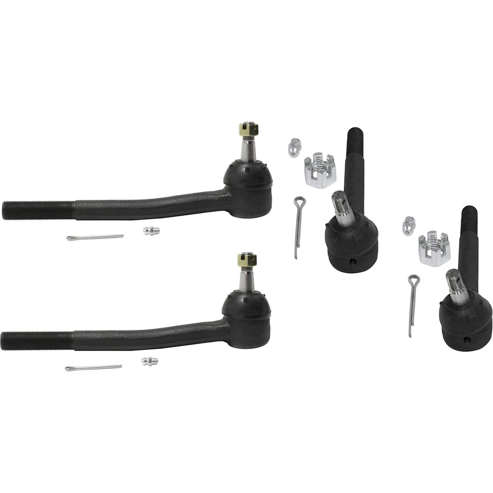 Juego de extremos de barra de amarre para Pontiac Parisienne 77-96 Caprice 1977-1986 delantero interior exterior Foto 1 de 4