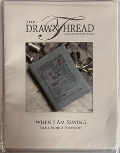 Der gezogene Faden Nadelspitze Kreuzstich Tabelle Wenn ich nähe - Bild 1 von 2