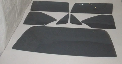 Chevy II Nova Coupe vidro 1968 1969 1970 1971 1972 porta de ventilação quarto de volta cinza - Imagem 1 de 4