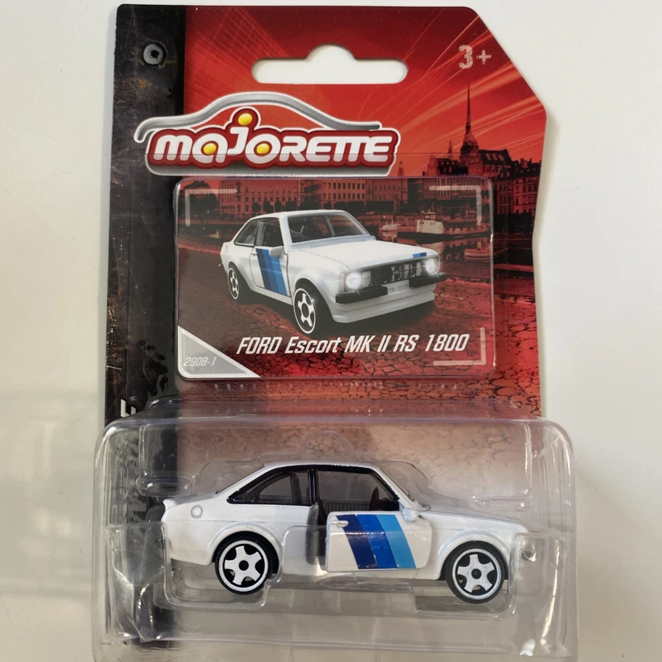 Majorette Vintage - Ford Escort MK II RS 1800 Modellauto OVP