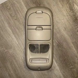 1999-2004 Dodge Dakota Overhead Console Dome Light Sunglass Storage Beige OEM - Picture 1 of 3