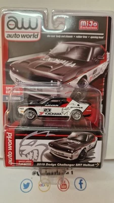 Esclusiva Auto World Yokohama Mijo 2019 Dodge Challenger SRT Hellcat #23 (NG80) - Immagine 1 di 2