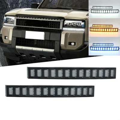 2x For 2024 Toyota Land Cruiser Prado LC250 Fog Lamp With Turn Signal Light Set - Image 1 of 4