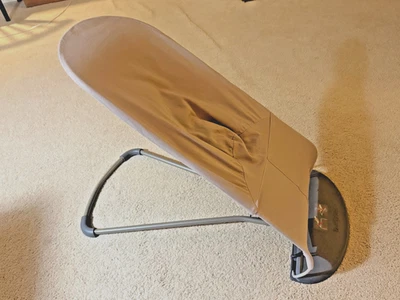 BabyBjörn Cotton Bouncer Bliss - Sand Gray - Image 1 of 3