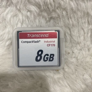 NEW! TRANSCEND INDUSTRIAL CF170 8GB COMPACT FLASH MEMORY CARD TS8GCF170 - Picture 1 of 2