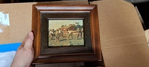 Antique Winslow Homer "Snap the Whip" print with Original Frame 9“ X 8 - Picture 1 of 1