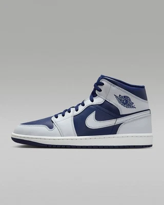 Nike Air Basketball Jordan 1 Mid - Azul Vacío/Lava Caliente - DQ8426-403 Envío Rápido Foto 1 de 4