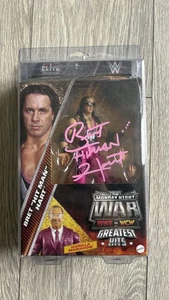 WWE signiert Bret Hitman Hart Monday Night Wars Elite mit Ringside Protector - Bild 1 von 12