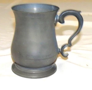 Old Country Rose 4.7/8 inch Pewter Tankard Mug - made in England - Picture 1 of 5