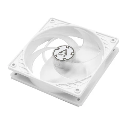 ARCTIC P12 PWM PST 12cm 120mm 4-Pin PC Case Fan White Transparent 56CFM 1800RPM - Image 1 of 4
