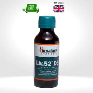 L!v. 52 DS Syrup Himalaya 100ml - Liver Detox Support, Digestive Supplement - Picture 1 of 3