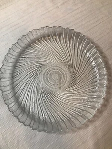 Vintage Arcoroc Salad Dessert Plate 7. inch Seabreeze Swirl Dinnerware - Picture 1 of 5