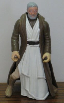 Star Wars Power of the Force Obi Wan Kenobi 3.75" Action Figure - 1995 Vintage Foto 1 de 4