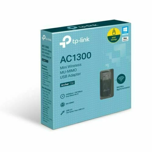 TP-LINK ARCHER T3U Archer AC1300 Mini Wi-Fi Mu Mimo USB Adapter
