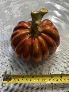VTG Pumpkin Vase Pier 1 - Picture 1 of 3