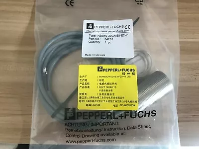 NEW PEPPERL+FUCHS NBB10-30GM50-E2-Y sensor free shipping #AT - Image 1 of 4
