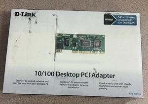 Adattatore PCI desktop D-Link 10/100 DFE-530TX+ - Foto 1 di 2