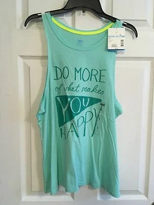 BNWTS Everlast MISSY women's TANK TOP GRAPHIC PRINT Size LARGE - Picture 1 of 3