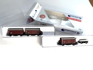 Spur N Güterwagenset Oppeln DB mit Hänger, 4-teilig - Hobbytrain 24003 - NEU - Bild 1 von 1