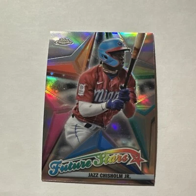 2022 Topps Chrome - Future Stars #FS-12 Jazz Chisholm - Image 1 of 2